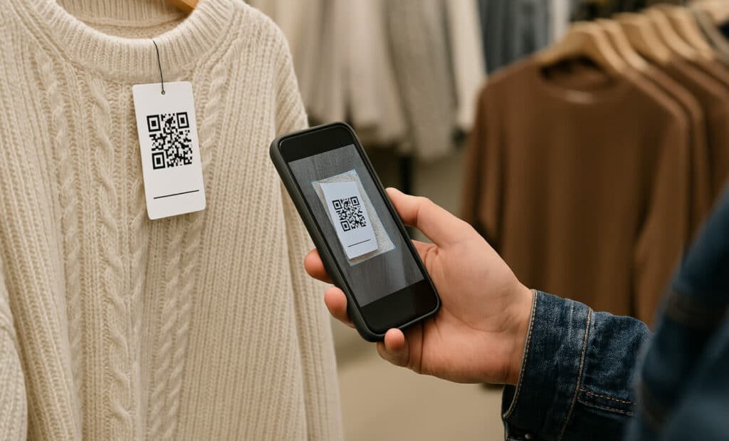 Código QR Retail Código QR en Retail